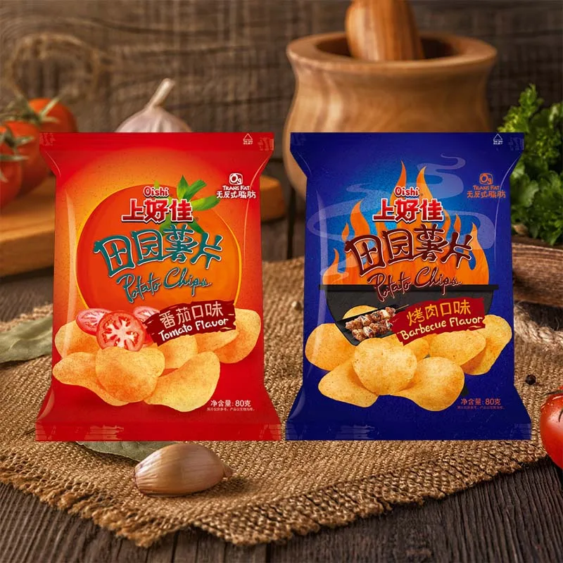 Patatas fritas OISHI de 2,8 oz(80 g)*2 paquetes