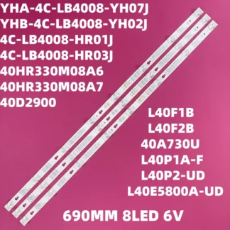 LED para 40HR330M08A7 TOT_40D2900 40A730U 40DS500 40FC3206X1 40L2600 40S305 40S426 40S4900 F40D4021 F4026 F4040S5916 L40D2900F