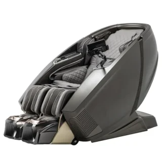 C80 2025 Silla masajeadora corporal sin gravedad, nuevo diseño, cuerpo completo 4d, silla de masaje eléctrica de lujo Sl Track Shiatsu 5d