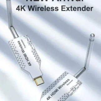 Receptor y transmisor de vídeo inalámbrico HDMI, 50M, 4K, 1 a 2, extensor divisor, adaptador de pantalla para TV Box, cámara DVD, PC, proyector de TV