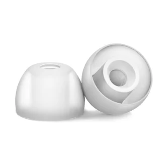 Whizzer EASYTIPS VC20-auriculares internos de silicona, auriculares a prueba de sudor e impermeables, 3 pares en 1 caja