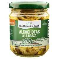 10 x Alcachofas a la brasa en aceite 190 g - Bio Organica Italia