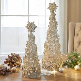 Set de 2 árboles decorativos Moroni