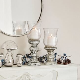 Juego de 2 candelabros Luisant