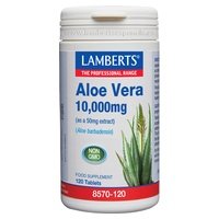 Aloe Vera 120 tabletas de 10000mg - Lamberts