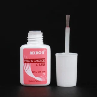 Pegamento para uñas postizas de rápido secado, diseño de puntas de uñas falsas, decoración acrílica de purpurina con pincel, accesorios para el cuidado de las uñas, 7g