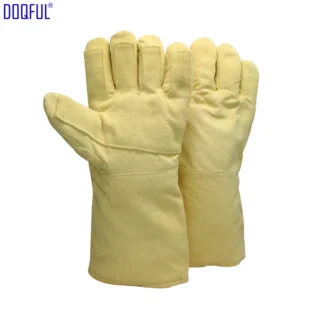 Guantes resistentes a altas temperaturas de 650 grados, cómodos Para aramida Denim, aislamiento térmico, protección de seguridad en el trabajo, horno duradero