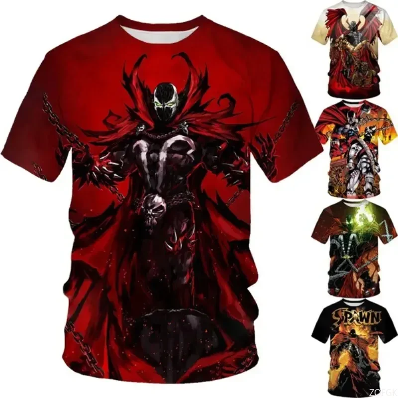 Camiseta deportiva con estampado 3D para hombre, camiseta transpirable de secado rápido con animación de Ángel Harajuku Street Cosplay, pantalón corto informal para exteriores, Top de manga
