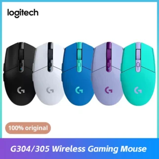 Logitech G304/G305 Ratón inalámbrico 5 Baterías Periféricos para juegos Ratón portátil liviano programable
