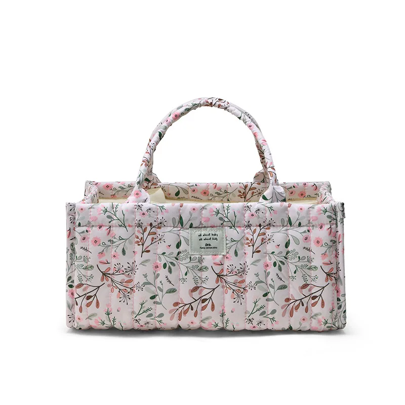 Bolsa organizadora de pañales para bebé, apiladores y carritos portátiles plegables, bolsa de almacenamiento de alta capacidad para cosas de bebé