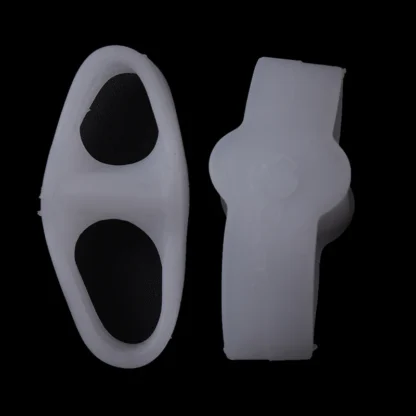 Separador de dedos de Gel de silicona, Corrector de juanete, alivio del dolor, 2 uds.