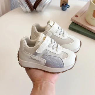 Zapatos transpirables para tablero al aire libre para niños y niñas, zapatillas informales antideslizantes con diseño de moda para bebés y niños, 2025