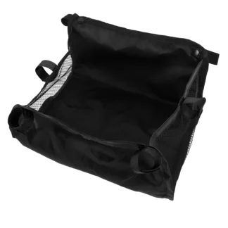 Bolsa de almacenamiento de paraguas, cesta inferior negra, ganizer, ligera, portátil, de gran capacidad, accesorios para cochecito de bebé, cochecito infantil