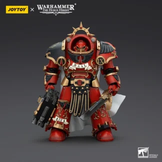 JOYTOY Horus Heresy figura de acción coleccionable escala 1:18 sangre ángeles legión Praetor Tartaros Terminat para fanáticos de Warhammer 40K