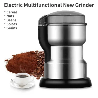 Molinillo Eléctrico multifuncional para café, cocina, granos, cereales, nueces, especias, granos, máquina trituradora para molinillos de café caseros