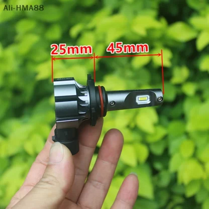 2025 nuevo 1 par DC 12V 15W luces LED de cabeza súper brillantes H10 bombilla de luz fuerte bombilla de faro modificada iluminación lámpara automática