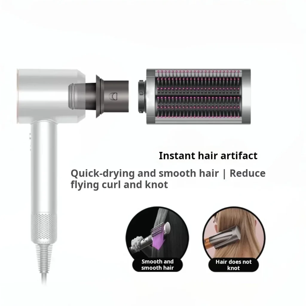 Cepillo alisador suave para Dyson Airwrap, peine de secado de cabello fino para alisar y alisar, accesorio de repuesto