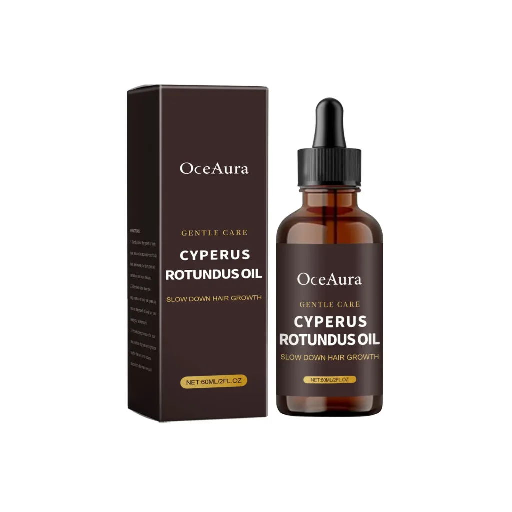 OceAura aceite de tratamiento de aconita fragante nutre suavemente la piel del cuerpo suave limpieza aceite de tratamiento de depilación 1 Uds