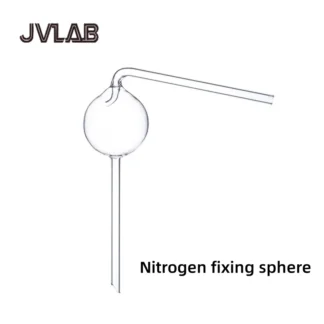 Globo esférico de nitrógeno, bola de seguridad Global a prueba de salpicaduras, bola fija de nitrógeno, botella de seguridad de vidrio, botella de destilación JVLAB