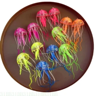 31BB 1 Pair estilo navideño para pendientes medusas aire creativa