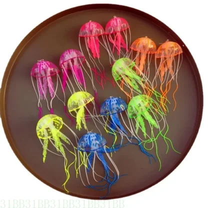 31BB 1 Pair estilo navideño para pendientes medusas aire creativa