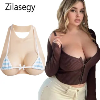 Zilasegy-formas de pecho de silicona B/C/D/E/G, placa de pechos falsos enormes, mono transexual Drag Queen, travesti, Cosplay