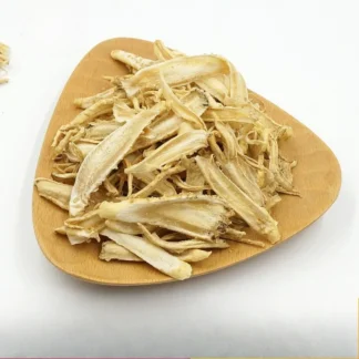 Rebanadas de Platycodon grandiflorum secas al sol sin azufre