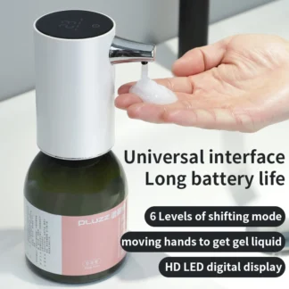 Dispensador de jabón de Gel inteligente sin contacto, inducción automática, lavadora de manos, detergente, Gel de ducha, champú, Hotel, Hogar, baño, nuevo