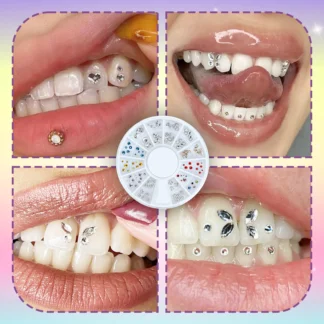 Kit de gemas para dientes, 1 Juego, Kit de joyería profesional de cristales de ojo de caballo de amor, Kit de gemas para dientes, gemas para dientes, decoración Oral de belleza