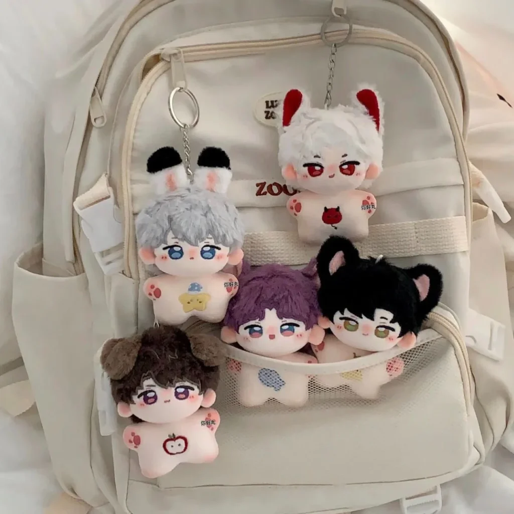 Muñeco de estrella de mar Xavier de felpa de amor y espacio profundo de 10cm, llavero de muñeco de estrella de mar de 10cm, regalo bonito de Anime, con licencia oficial coleccionable
