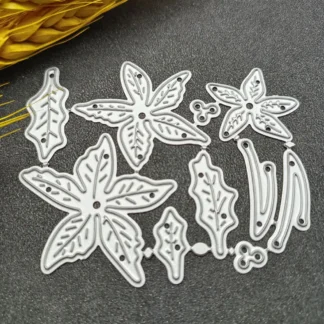 Troqueles de corte de Metal para manualidades, molde de corte, hojas de flores, álbum de recortes, cuchillo de papel, molde, hoja, punzón, plantillas, troqueles, álbum de recortes, 1 ud.