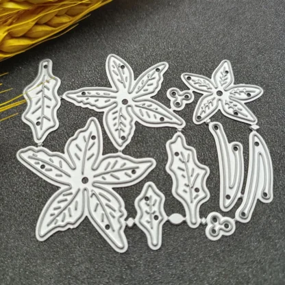Troqueles de corte de Metal para manualidades, molde de corte, hojas de flores, álbum de recortes, cuchillo de papel, molde, hoja, punzón, plantillas, troqueles, álbum de recortes, 1 ud.