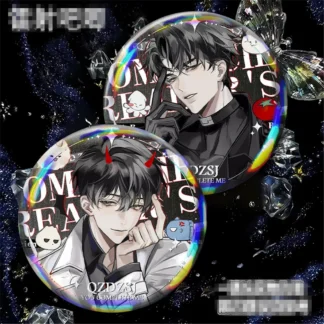 58mm Anime lector omnisciente vista punto Yoo Jong-Hyeok Kim Dokja Cosplay disfraz insignia Pin SPTE hojalata broche Prop regalo de Navidad