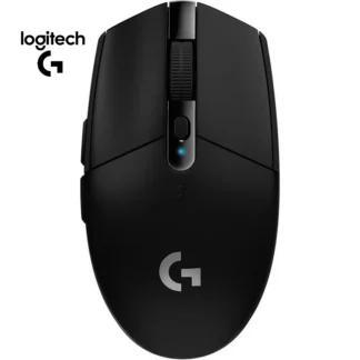 El ratón para juegos inalámbrico logitechG304 / G305 está diseñado para juegos de alto rendimiento, ofreciendo un juego eficiente y responsivo.