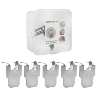 5 uds nuevo gancho para marco de fotos de fácil instalación perchas multifuncionales para marco de fotos de Metal para colgar imagen espejo foto cartel Ki