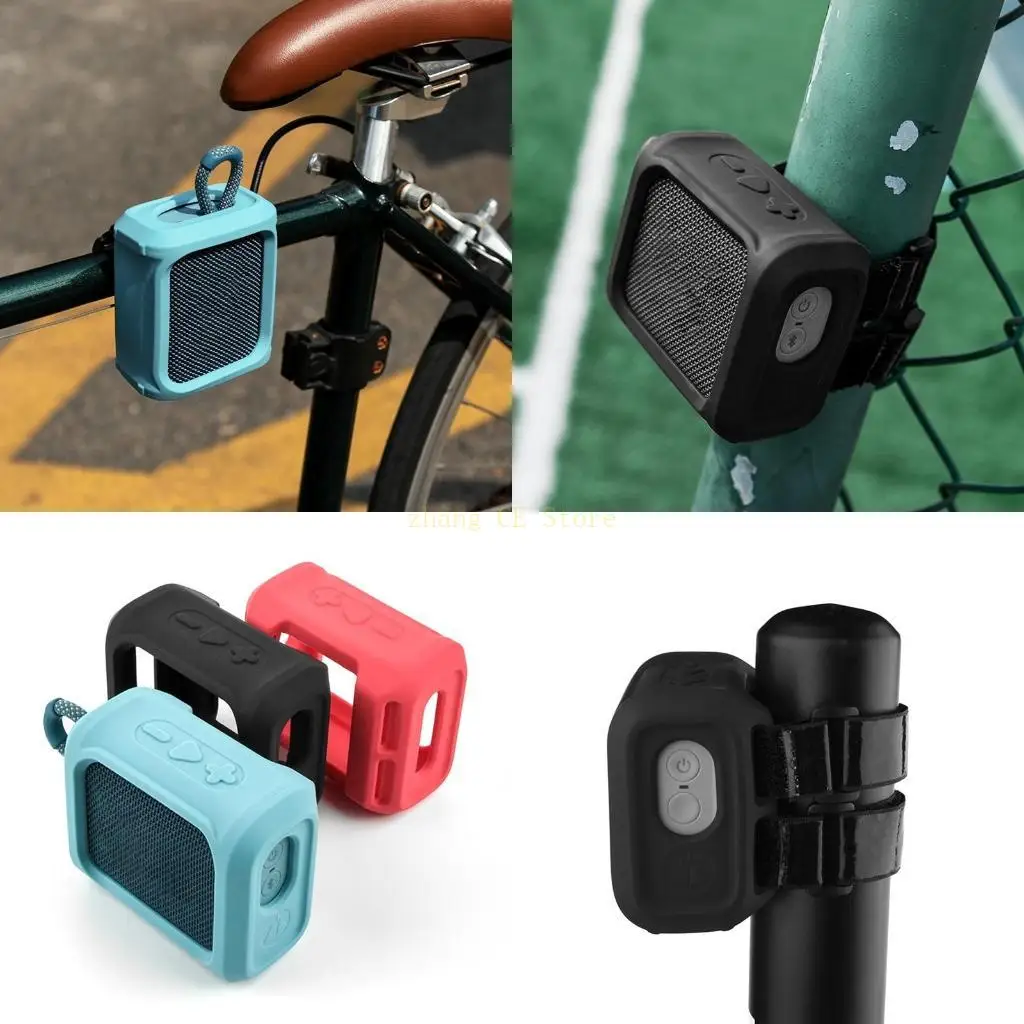 M5td for-jbl go3 cubierta anti-caza cubre piel protectora amigable para los accesorios casos