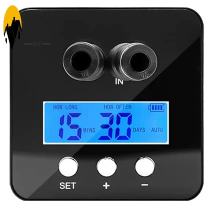A15F-Umidificador para reptiles, sistema de nebulización para terrarios para reptiles, señor automático para reptiles con temporizador, 360 ° Boquillas de pulverización