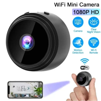 Mini cámara A9 WiFi, 1080P, Full HD, visión nocturna, Micro lP, cámaras de videovigilancia inalámbricas remotas, cámara inteligente para el hogar
