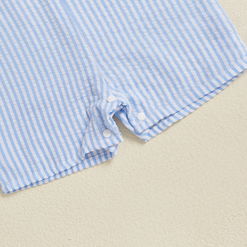 Mameluco de manga corta con estampado de dinosaurio para niños pequeños, ropa de verano, mono, traje para bebé