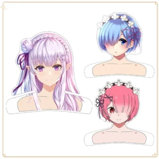 Colgador de ropa humanoide creativo para chica hermosa Popular de Anime japonés de aventura de fantasía, muebles de dormitorio favoritos para niños