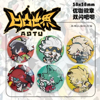 Anime Aotu World Camil Zuma·M Godrose Palos Godrose Cosplay disfraz insignia Pin SPTE hojalata broche Prop regalo