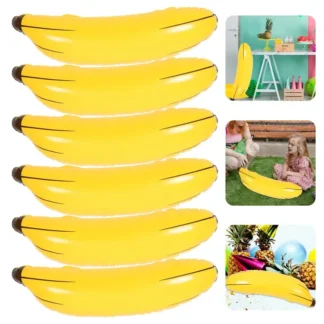 Juguete inflable gigante de 180cm, globo de plátano, fiesta, decoración inflable, atmósfera, foto, utilería, jardín, modelo inflable DIY