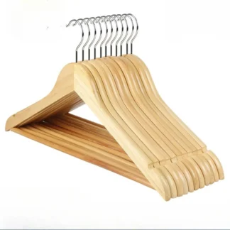 Perchero para hombre, perchero grueso de madera maciza para el hogar, perchero para dormitorio