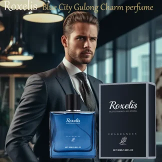 ROXELIS 50ML Fragancias seductoras de dominio azul Los ingredientes de alta calidad trae la experiencia de fragancia de alta gama