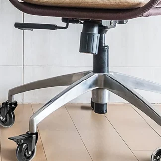 【¡¡Venta caliente!】Ruedas para sillas de oficina de 5 piezas Ruedas de piso duro premium de 11 mm para sillas de juegos y oficina Ruedas para sillas con freno divertido