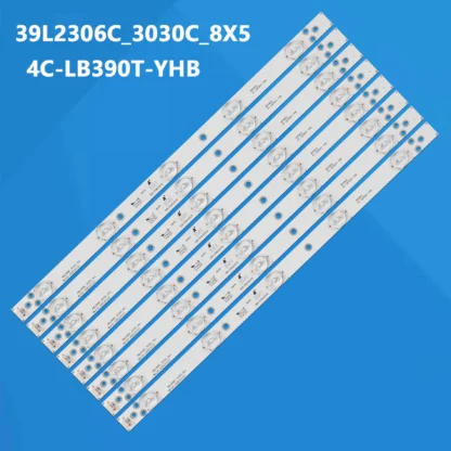 Tira de luces LED de retroiluminación, accesorio para 39L2303C 39L2309C 4C-LB390T-YHB 39L2306C-3030C-8X5 006-P2K2051 4C-LB390T-YH1 T39ED10DHU-01B LVF390CMDX