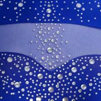 Leotardo de baile de patinaje artístico con flecos y diamantes de imitación brillantes para niñas, mono con falda con borlas irregulares para actuación de Jazz latino