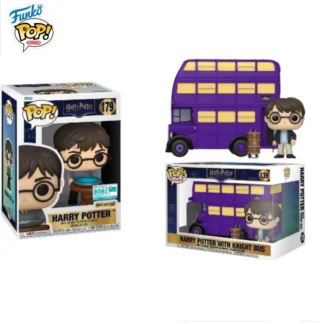 En Stock FUNKO POP Original P Harry Potter Hogwarts Cavaliers Bus Global Limited Colección de modelos de teléfonos móviles Regalos de vacaciones