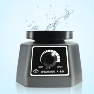 Vibrador de yeso Dental, placa redonda, agitador de intensidad Variable de yeso pequeño, mesa de vibración ajustable de velocidad para equipo de yeso