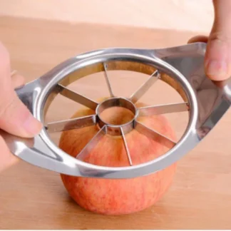 Aparatos de cocina, mango cómodo de acero inoxidable, divisor, cortador de manzanas, herramientas para frutas y verduras